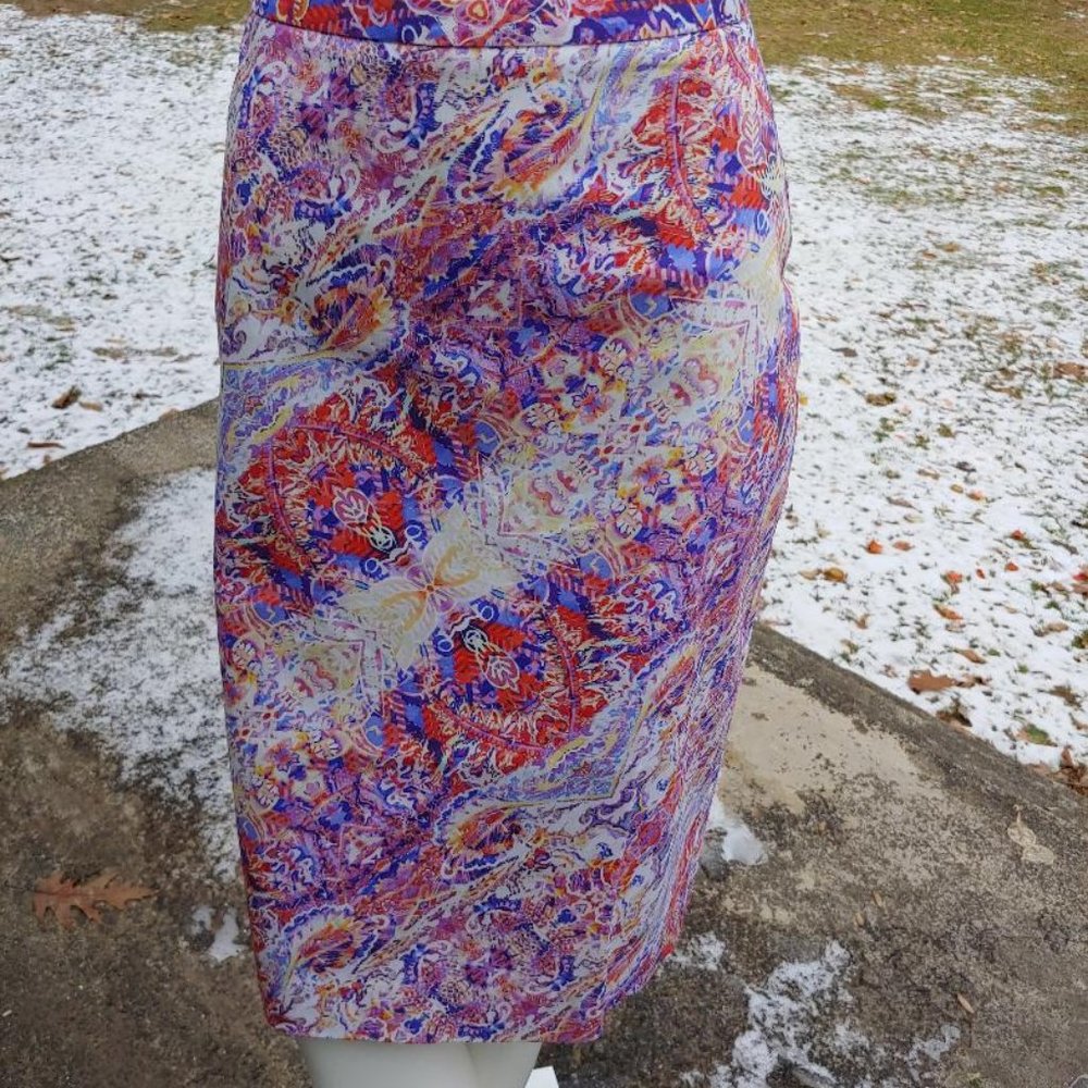 PURE NWT Paisley Print Women's Pencil Skirt